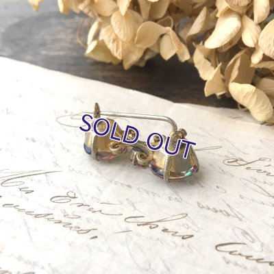 画像6: 初期アイリスガラスの眼鏡型ブローチ