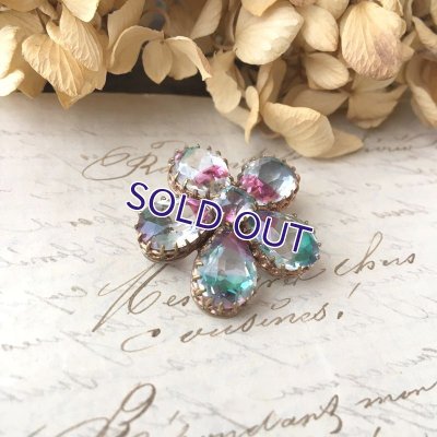 画像4: アイリスガラスのフワラーブローチ