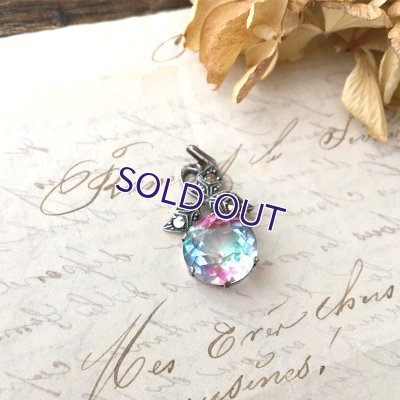 画像3: アイリスガラスとマーカサイトのフルーツペンダント