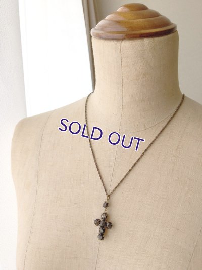 画像10: ベルリンガラスのクロスペンダント