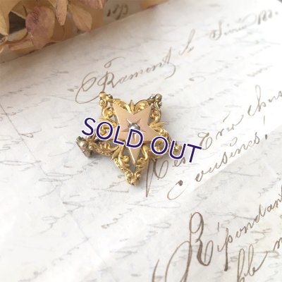 画像3: FIX パールと星のゴールドブローチ