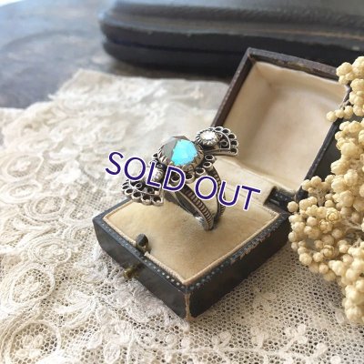 画像6: ローズカットサフィレットのリング