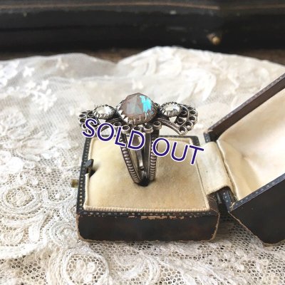 画像4: ローズカットサフィレットのリング