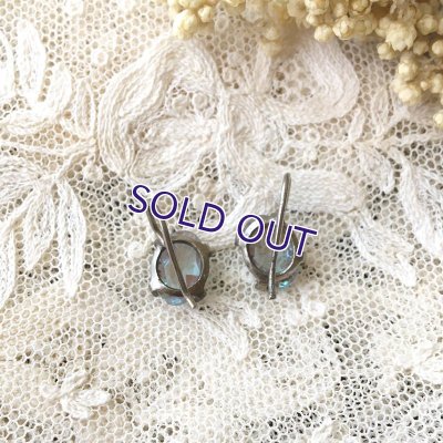 画像4: ローズカットサフィレットのイヤリング