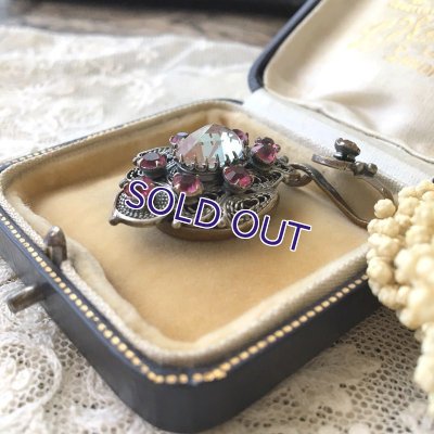 画像4: ローズカットサフィレットのフィリグリーロケットペンダント