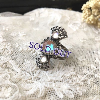 画像8: ローズカットサフィレットのリング