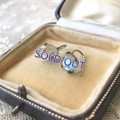 画像5: ローズカットサフィレットのイヤリング