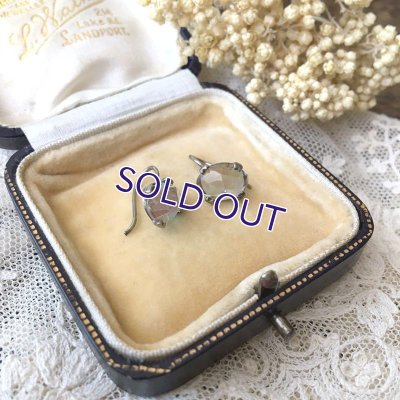 画像11: ローズカットサフィレットのイヤリング