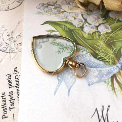 画像7: ハートのゴールドロケットペンダントB