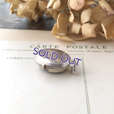 画像7: 銀製 オニキスのロケットペンダント