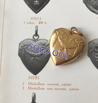 画像11: FIX ガーランドのハートロケットペンダント