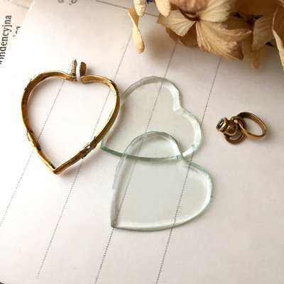 画像8: ハートのゴールドロケットペンダントB