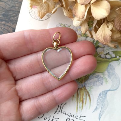 画像9: ハートのゴールドロケットペンダントB