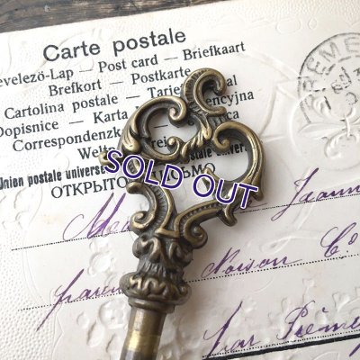画像5: アンティークキー ロカイユ装飾B