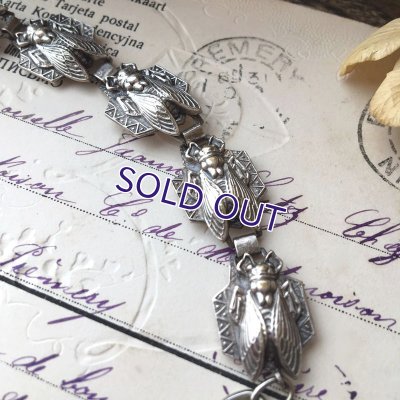 画像3: プロヴァンス 蝉モチーフのブレスレット