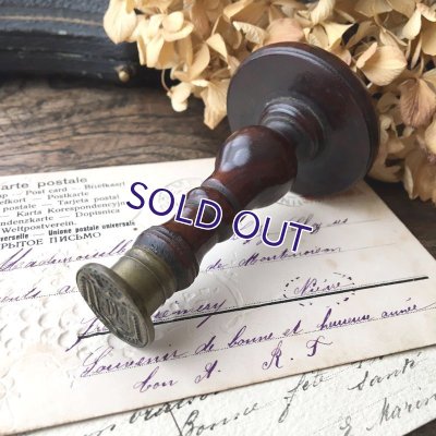 画像3: 王冠と『JCF』イニシャルのシーリシングスタンプ