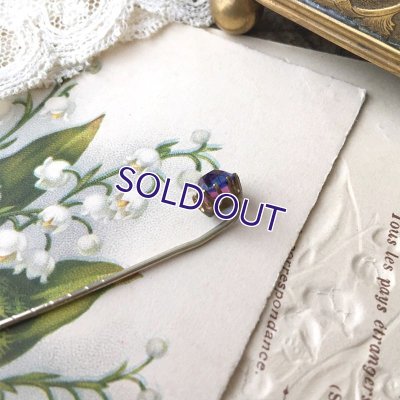 画像4: トリコロールアイリスガラスのピン