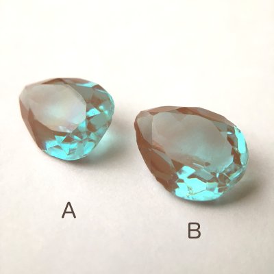 画像3: サフィレットルース ペアシェイプ 約1.5cm×1.1cm