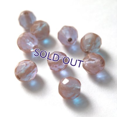 画像8: サフィレットビーズ パープル系 約6.5mm