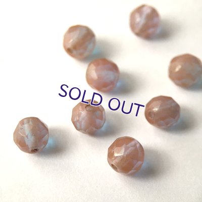 画像5: サフィレットビーズ パープル系 約6.5mm