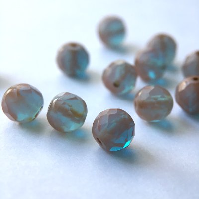 画像10: サフィレットビーズ 約7.5mm