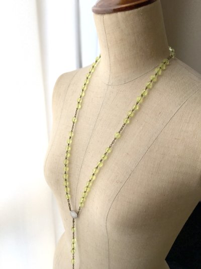 画像10: ウランガラスのロザリオL