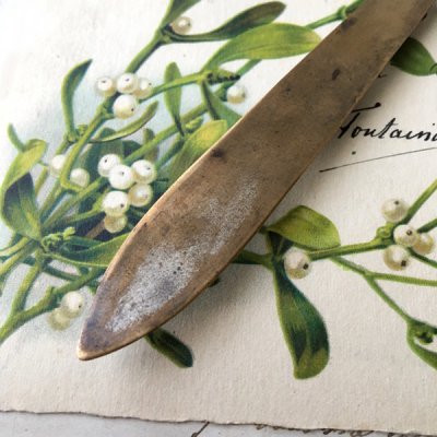 画像5: ヤドリギのレターナイフ兼ブックマーカー