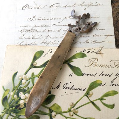 画像7: ヤドリギのレターナイフ兼ブックマーカー