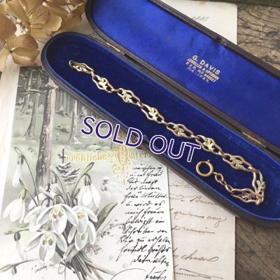 画像8: FIX アカンサスモチーフのゴールドブレスレット