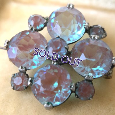 画像5: ファセットカットサフィレットのブローチ