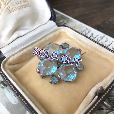 画像4: ファセットカットサフィレットのブローチ