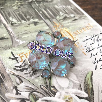 画像9: ファセットカットサフィレットのブローチ