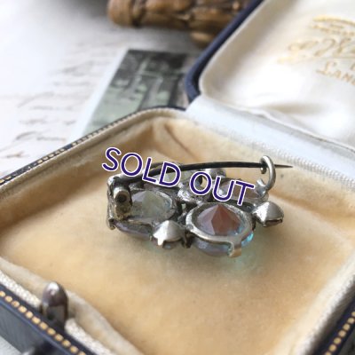 画像7: ファセットカットサフィレットのブローチ