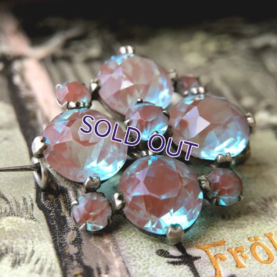 画像10: ファセットカットサフィレットのブローチ