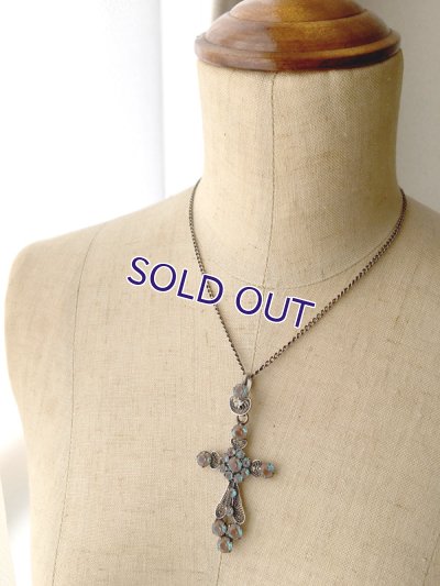 画像16: サフィレットのフィリグリークロスペンダント