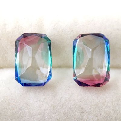 画像4: アイリスガラスルース オクタゴン型 約12mm×8mm