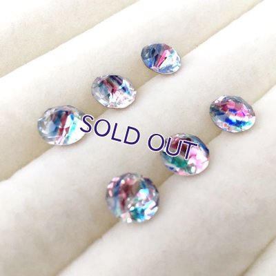 画像6: アイリスガラス ルース ラインラウンド型 約8mm