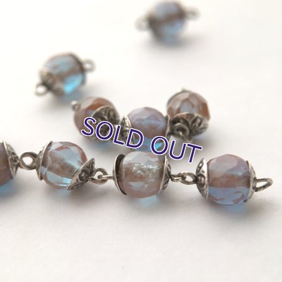 画像7: サフィレットビーズ約5mm（キャップ付）