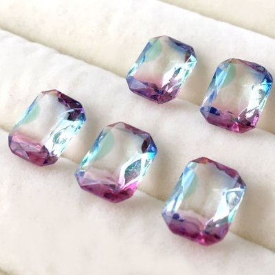 画像4: アイリスガラスルース オクタゴン型 約11mm×9mm