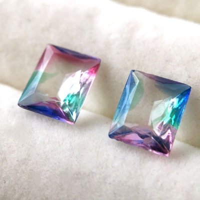 画像5: アイリスガラスルース スクエア型 約10mm×8mm