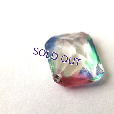 画像6: アイリスガラスルース オクタゴン型 約12mm×10mm 訳あり詰め合わせ