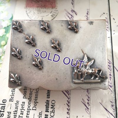 画像9: ヴェネツィア紋章とフルールドリスの切手ケース