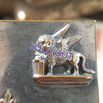 画像8: ヴェネツィア紋章とフルールドリスのジュエリーボックス