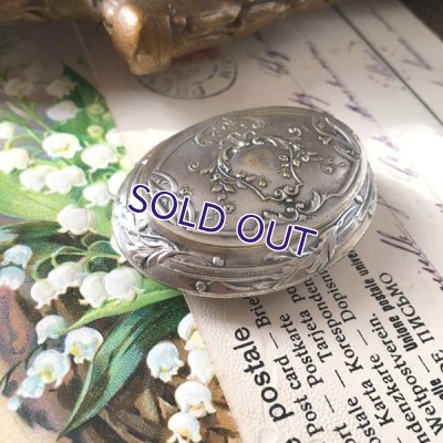 画像3: 植物モチーフの小さなパウダーケース