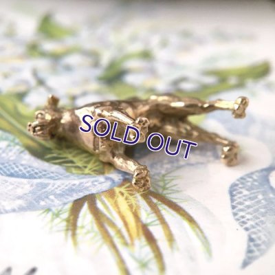 画像6: 9金 ボクサー犬のゴールドチャーム