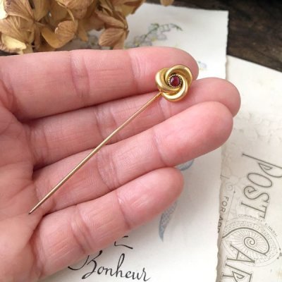 画像7: FIX ノットゴールドクラヴァットピン