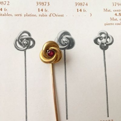 画像8: FIX ノットゴールドクラヴァットピン