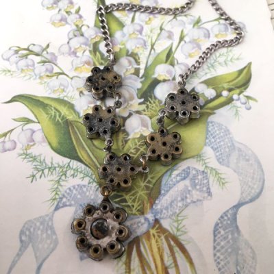 画像5: アイリスガラスのクラスターネックレス