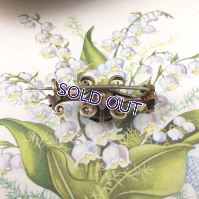 画像9: 初期アイリスガラスとシードパールのブローチ