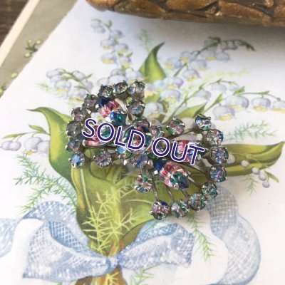 画像3: アイリスガラスのクラスターブローチB